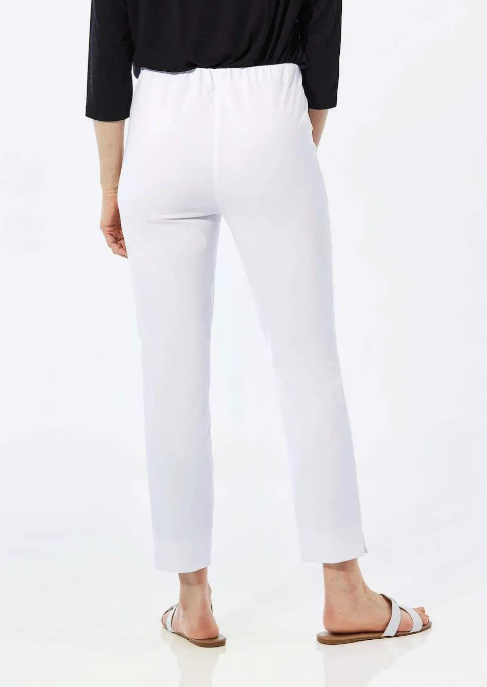 Pantalon 7/8 en bengaline LOUISA