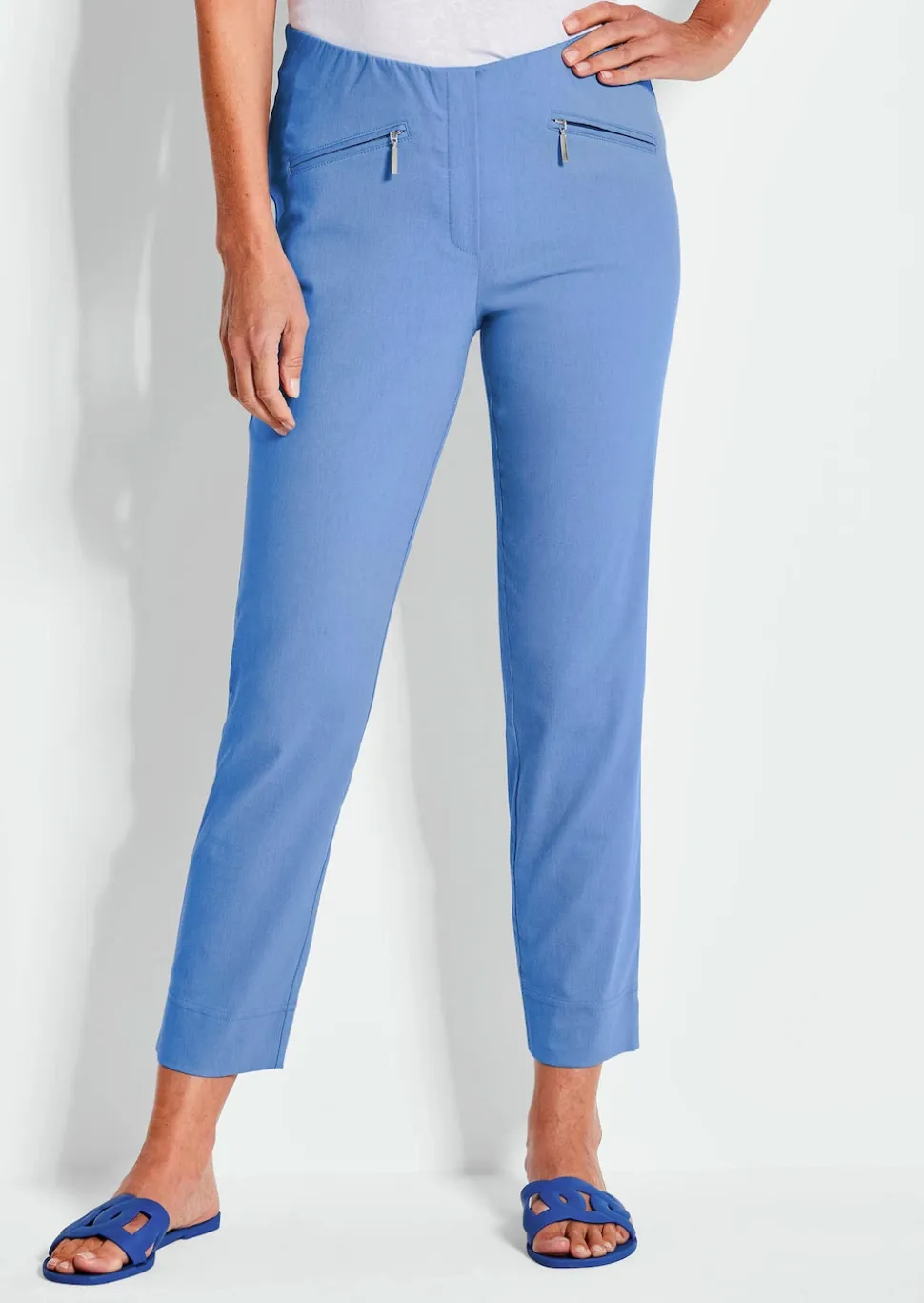 Pantalon 7/8 en bengaline LOUISA