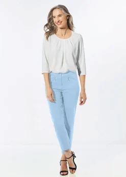 Pantalon 7/8 en bengaline LOUISA