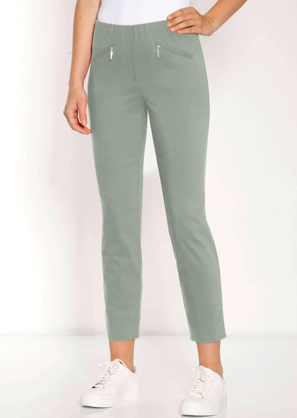 Pantalon 7/8 en bengaline LOUISA