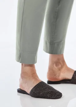 Pantalon 7/8 en bengaline LOUISA