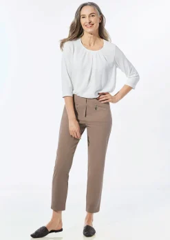 Pantalon 7/8 en bengaline LOUISA