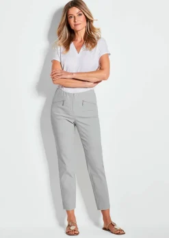Pantalon 7/8 en bengaline LOUISA