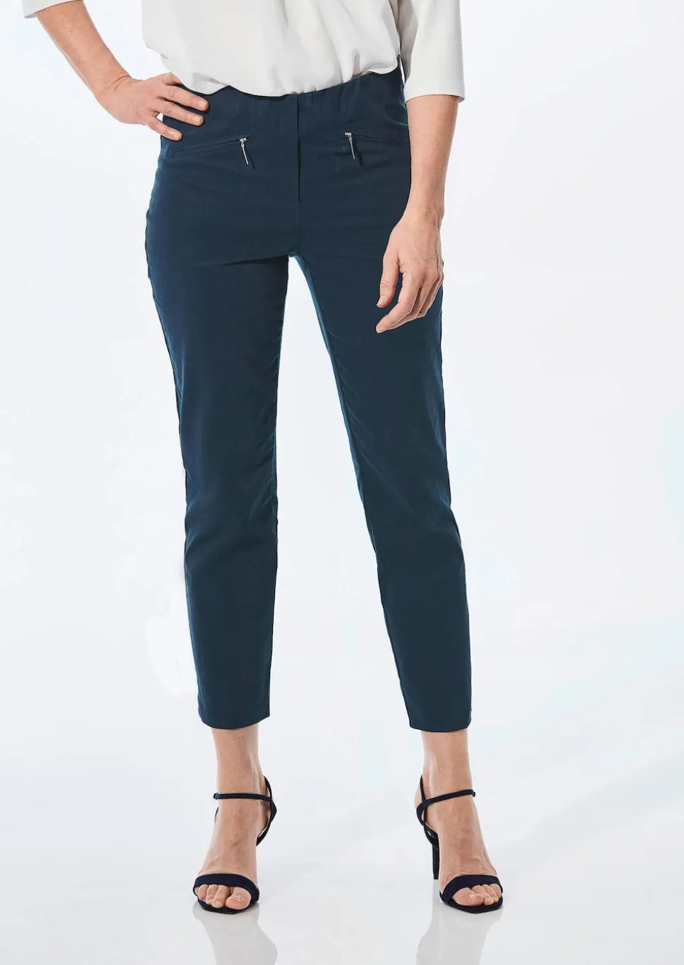 Pantalon 7/8 en bengaline LOUISA