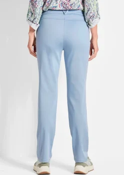 Pantalon en coton satiné LOUISA