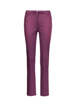 Pantalon en coton satiné LOUISA