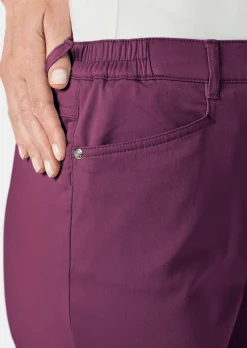 Pantalon en coton satiné LOUISA
