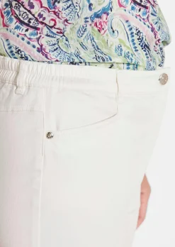 Pantalon en coton satiné LOUISA COMFORT+