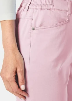 Pantalon en coton satiné LOUISA