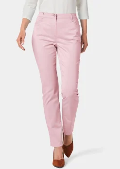 Pantalon en coton satiné LOUISA