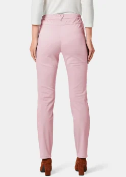 Pantalon en coton satiné LOUISA