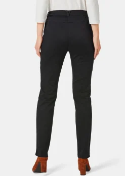 Pantalon en coton satiné LOUISA