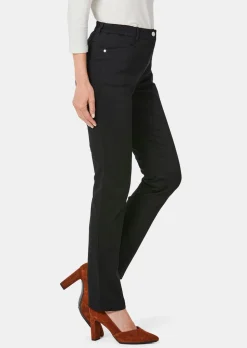 Pantalon en coton satiné LOUISA
