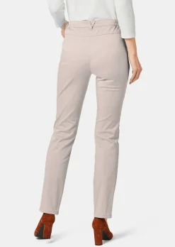 Pantalon en coton satiné LOUISA