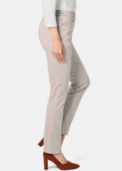 Pantalon en coton satiné LOUISA