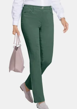 Pantalon en coton satiné LOUISA COMFORT+