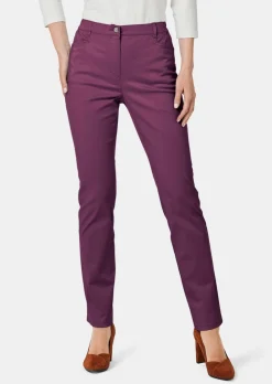 Pantalon en coton satiné LOUISA COMFORT+