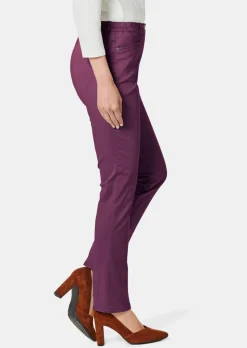 Pantalon en coton satiné LOUISA COMFORT+