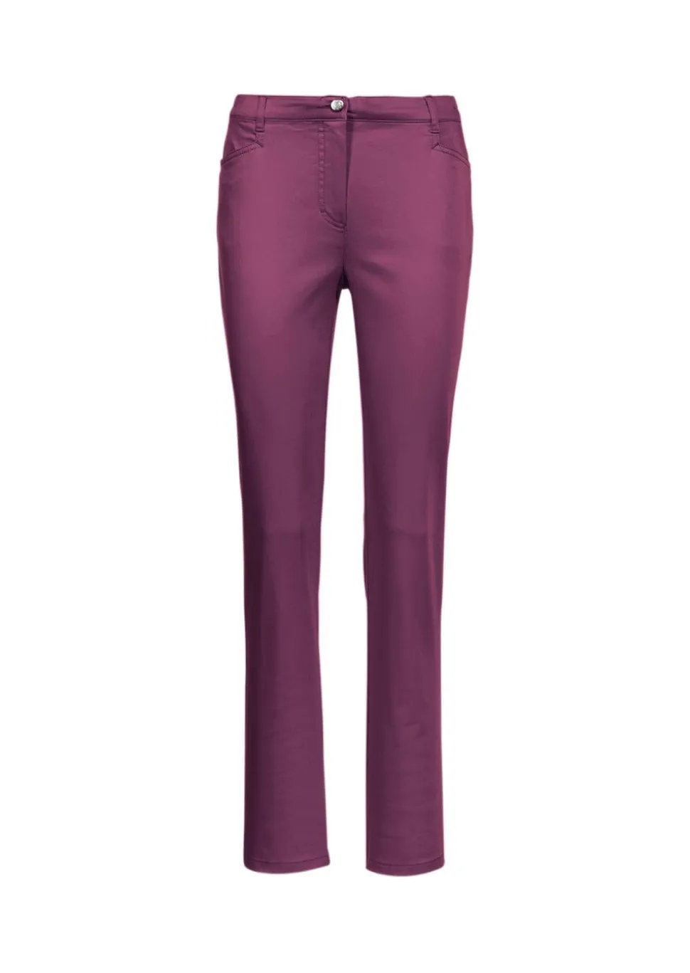 Pantalon en coton satiné LOUISA COMFORT+