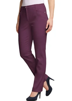 Pantalon en coton satiné LOUISA COMFORT+