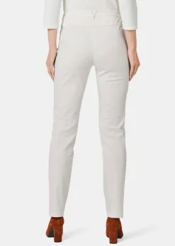 Pantalon en coton satiné LOUISA