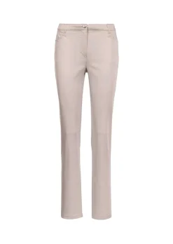 Pantalon en coton satiné LOUISA COMFORT+