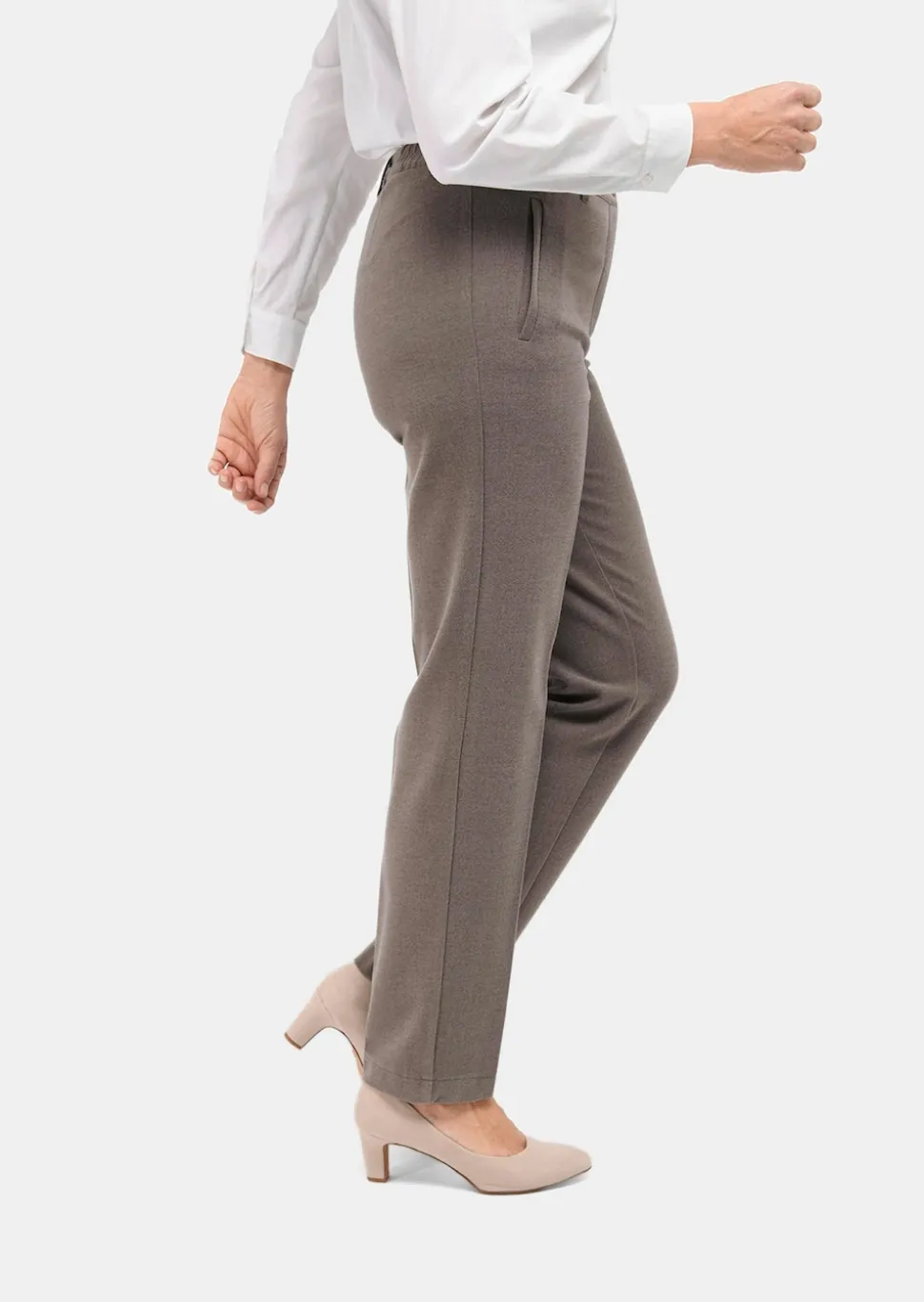 Pantalon en flanelle LOUISA