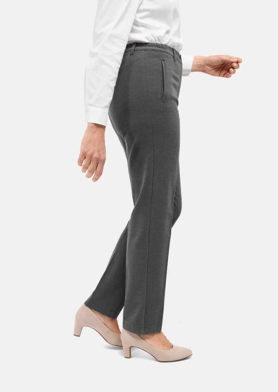 Pantalon en flanelle LOUISA COMFORT+
