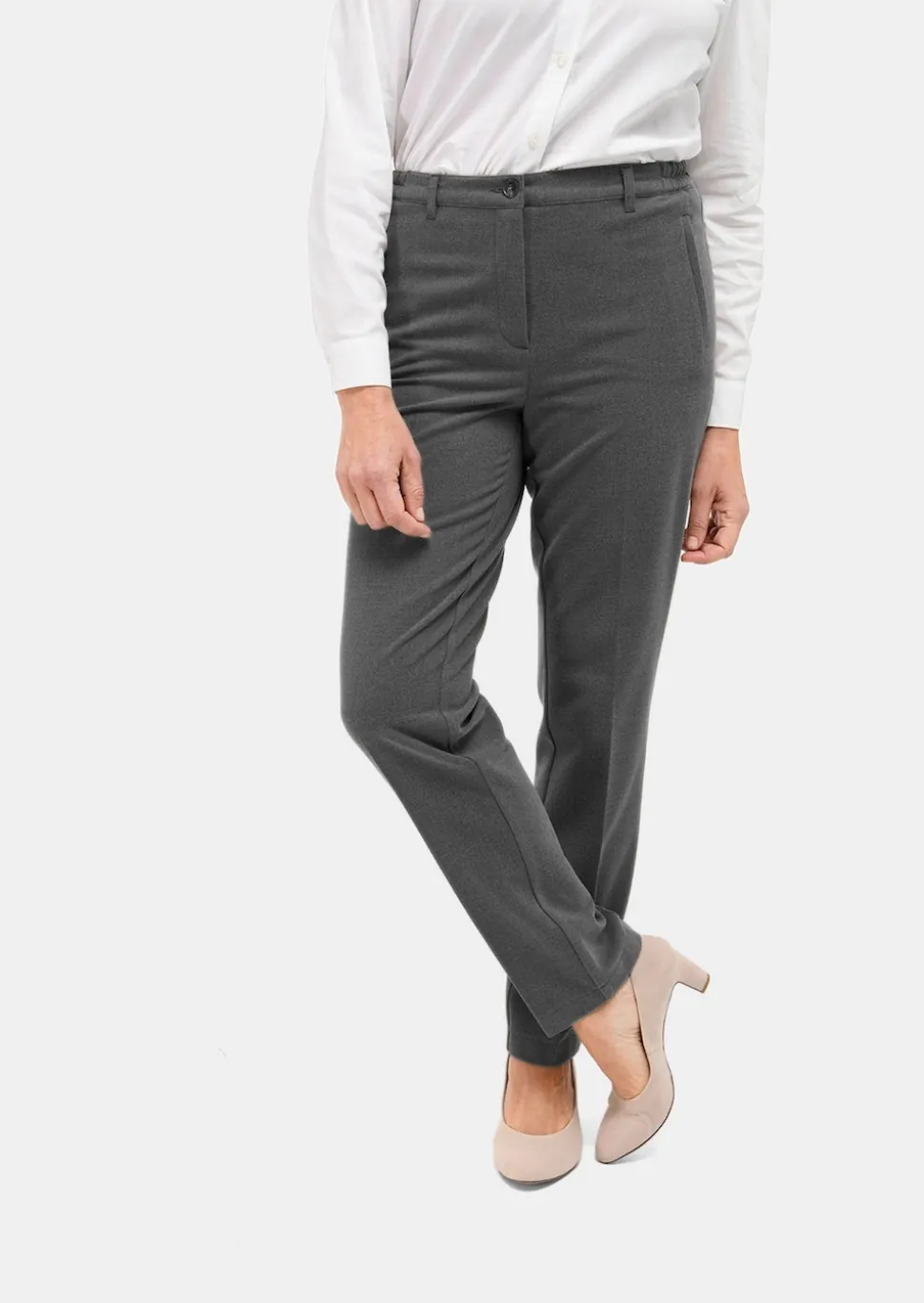 Pantalon en flanelle LOUISA COMFORT+
