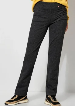 Pantalon en jersey « Alice » avec taille élastique
