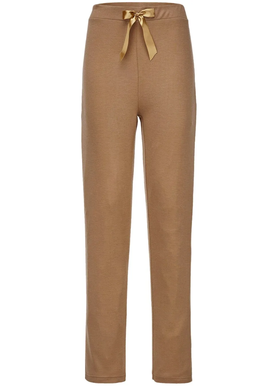 Pantalon en jersey aspect maille