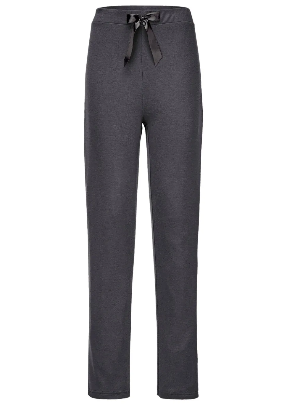 Pantalon en jersey aspect maille