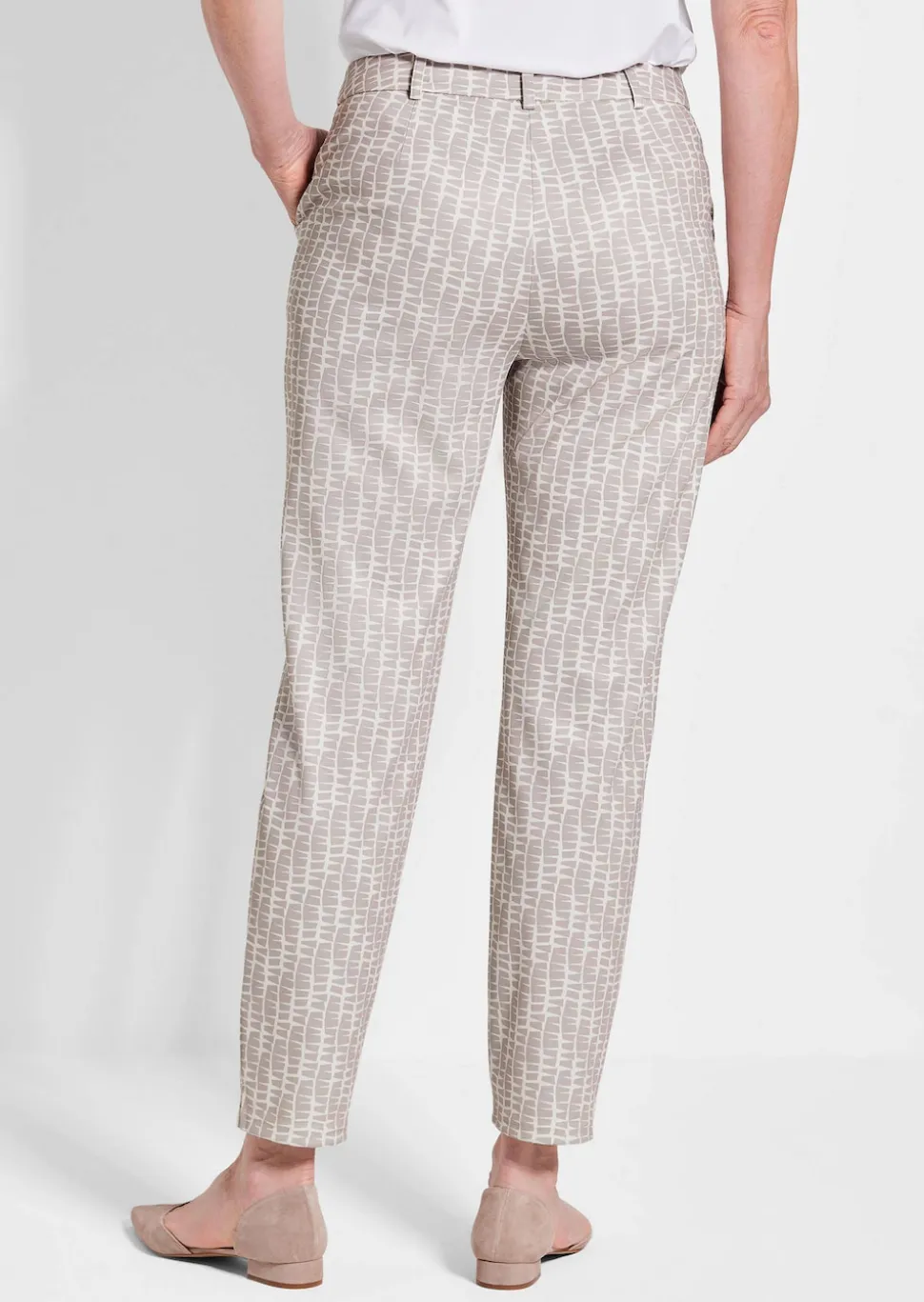 Pantalon en jersey BELLA avec motif