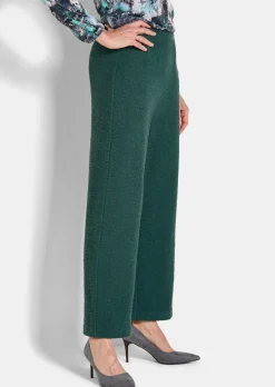 Pantalon en jersey VERA, aspect bouclette