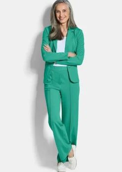 Pantalon en jersey VERA avec nervures