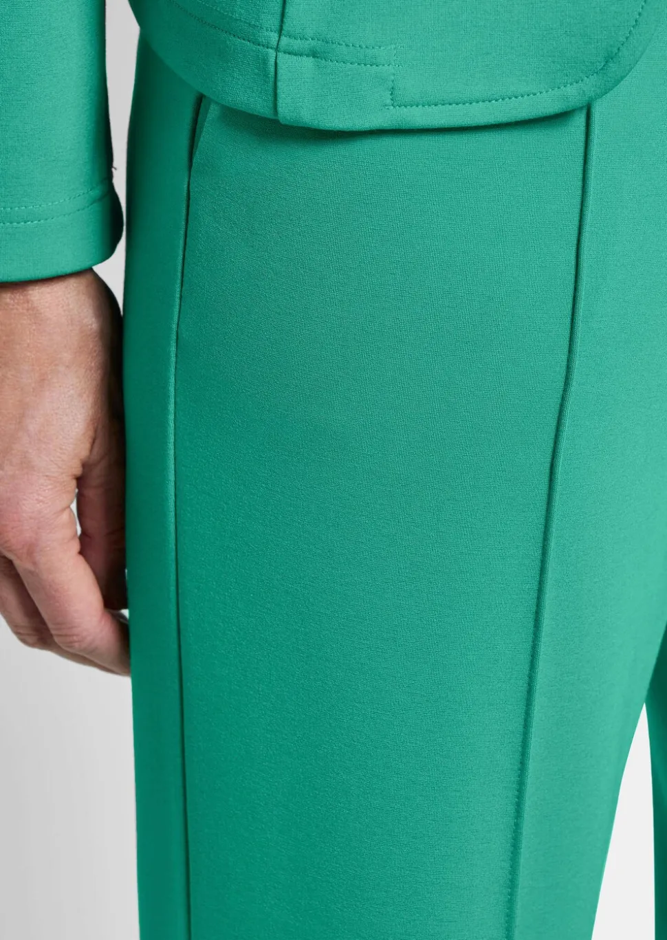Pantalon en jersey VERA avec nervures
