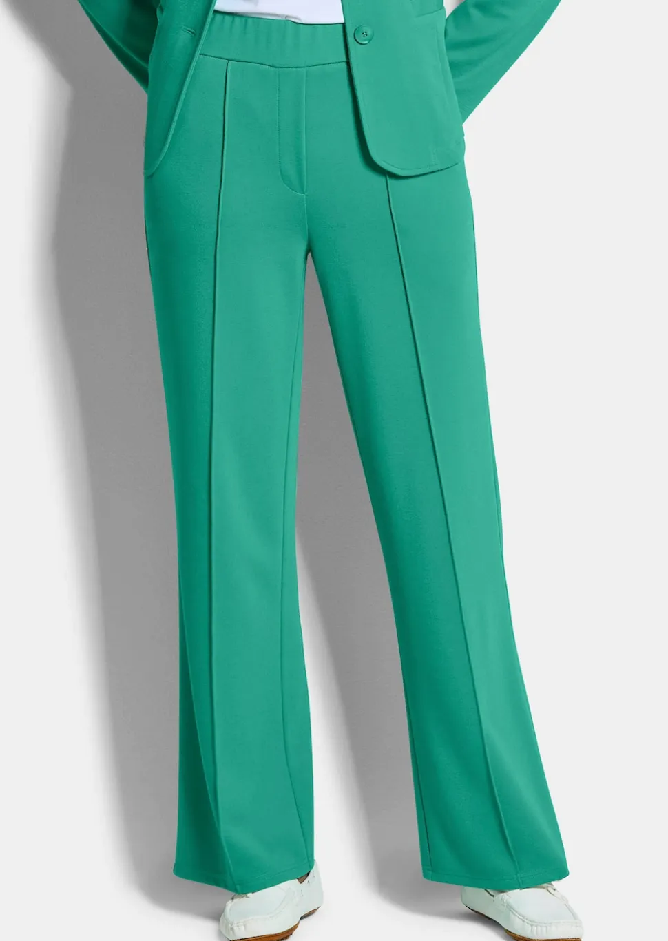 Pantalon en jersey VERA avec nervures