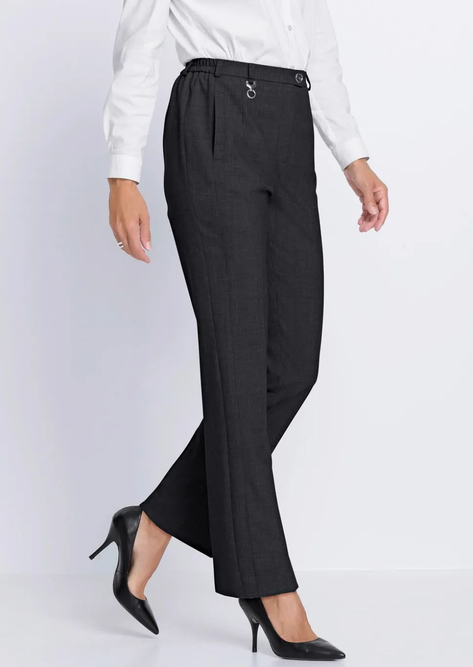 Pantalon en laine vierge CARLA
