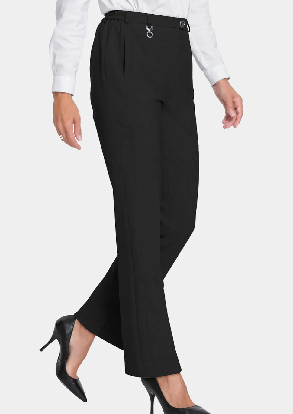 Pantalon en laine vierge CARLA