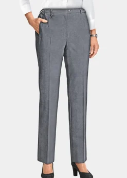 Pantalon en laine vierge CARLA