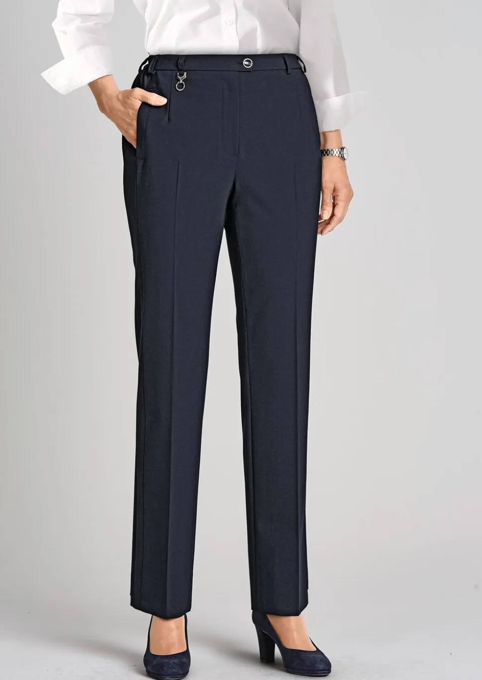 Pantalon en laine vierge CARLA