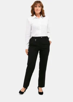 Pantalon en laine vierge Trevira CARLA COMFORT+