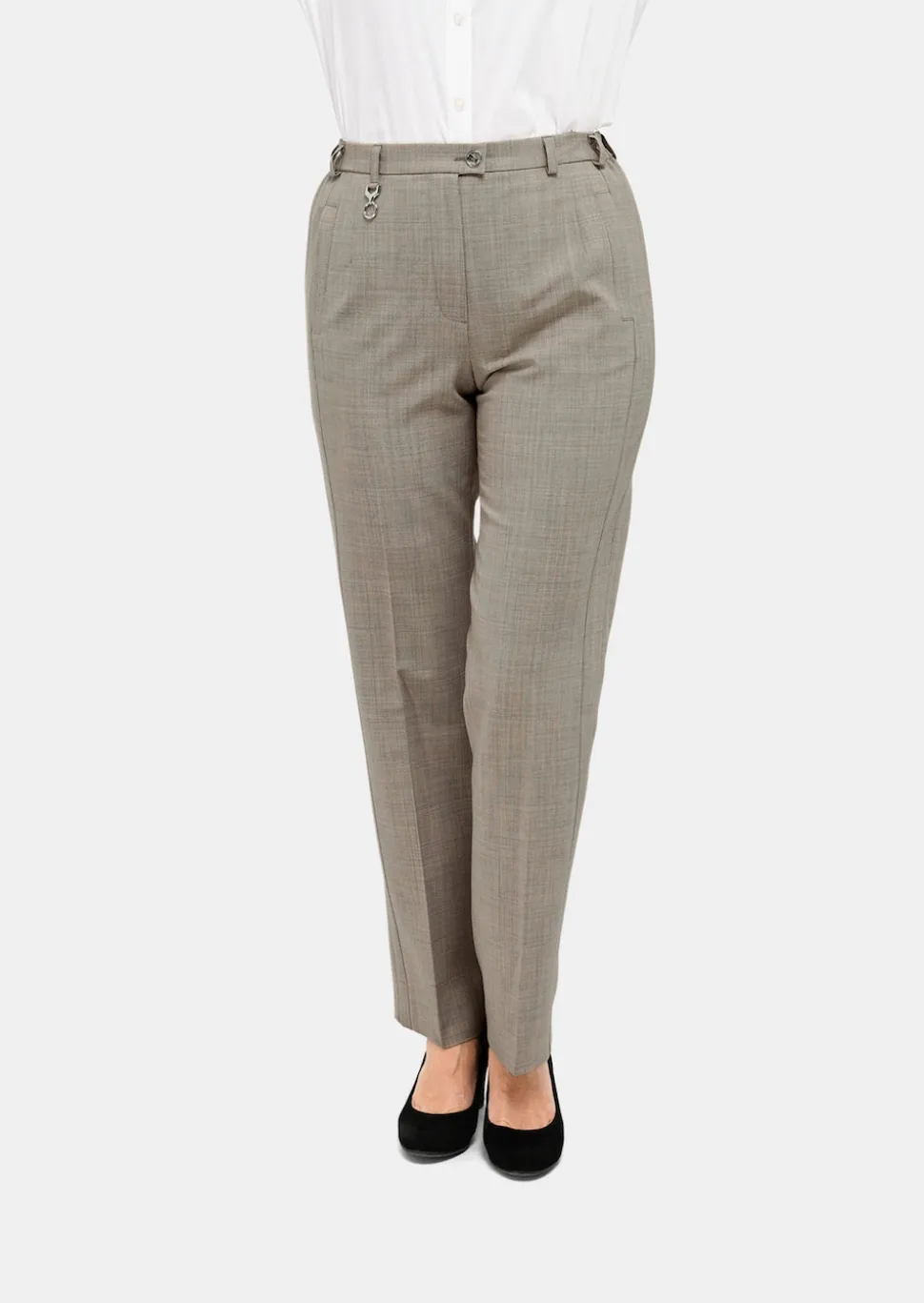 Pantalon en laine vierge Trevira CARLA COMFORT+