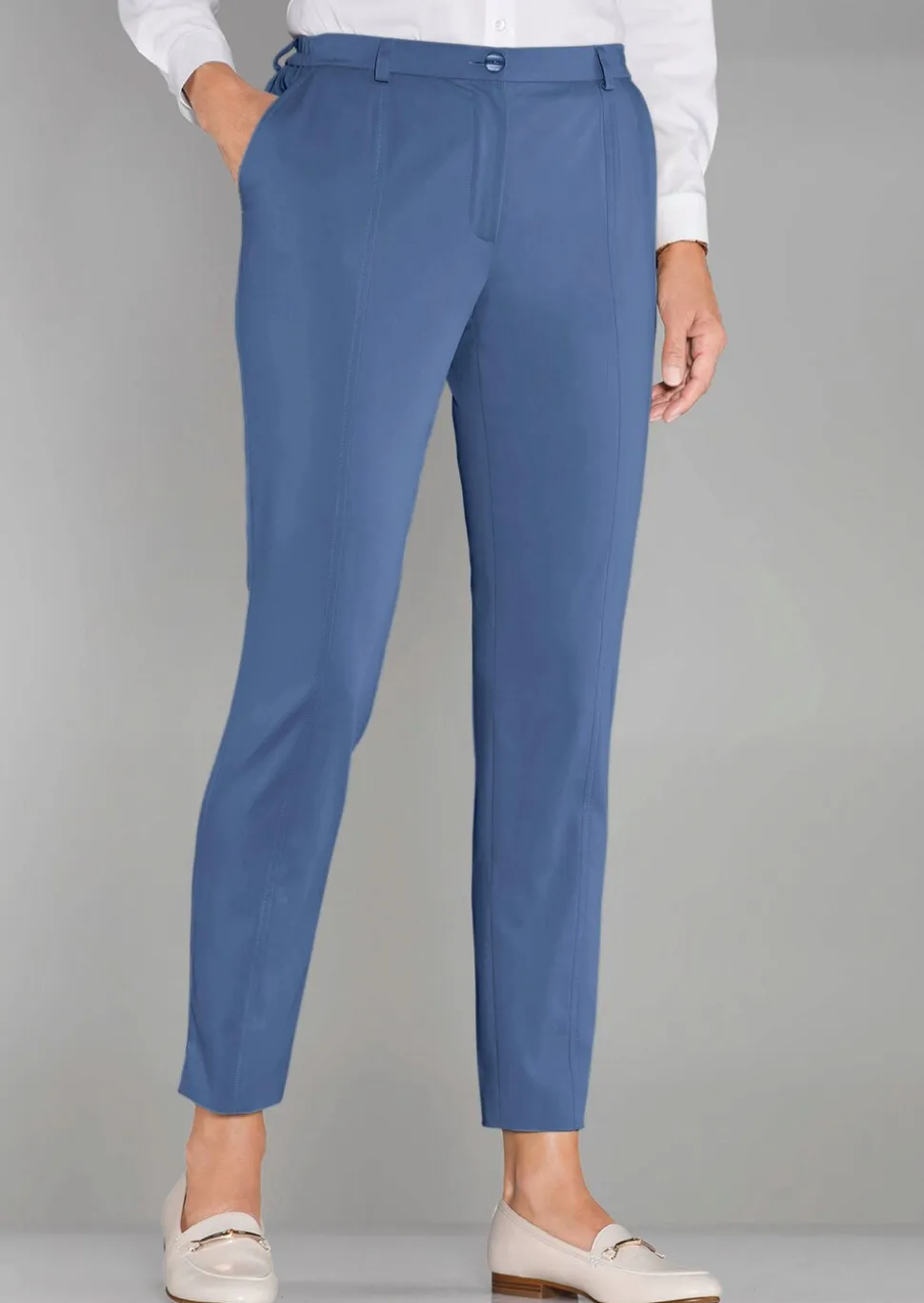 Pantalon en satin LOUISA COMFORT+