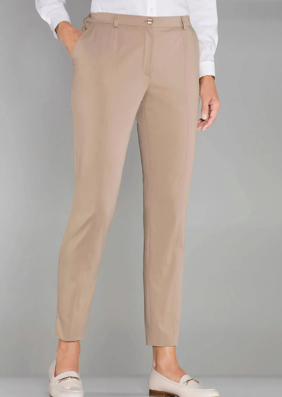 Pantalon en satin LOUISA COMFORT+