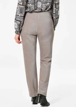 Pantalon en velours côtelé CARLA en jersey