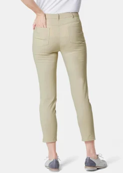 Pantalon extensible avec des coutures supplémentaires