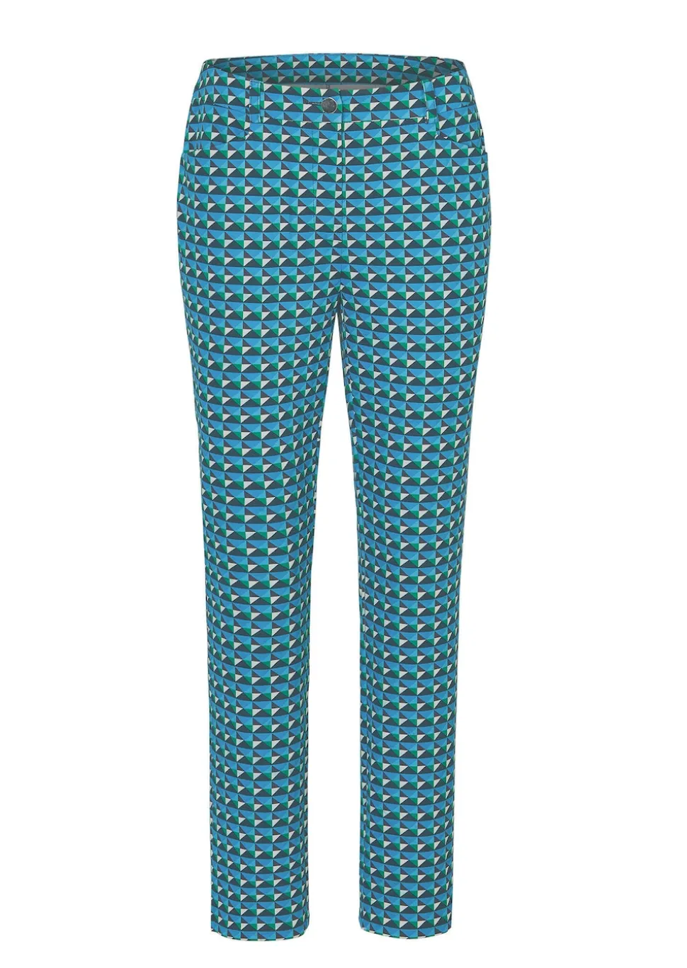 Pantalon imprimé LOUISA avec imprimé minimaliste