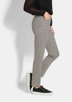 Pantalon imprimé LOUISA en matière scuba