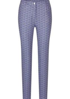 Pantalon imprimé LOUISA en matière scuba